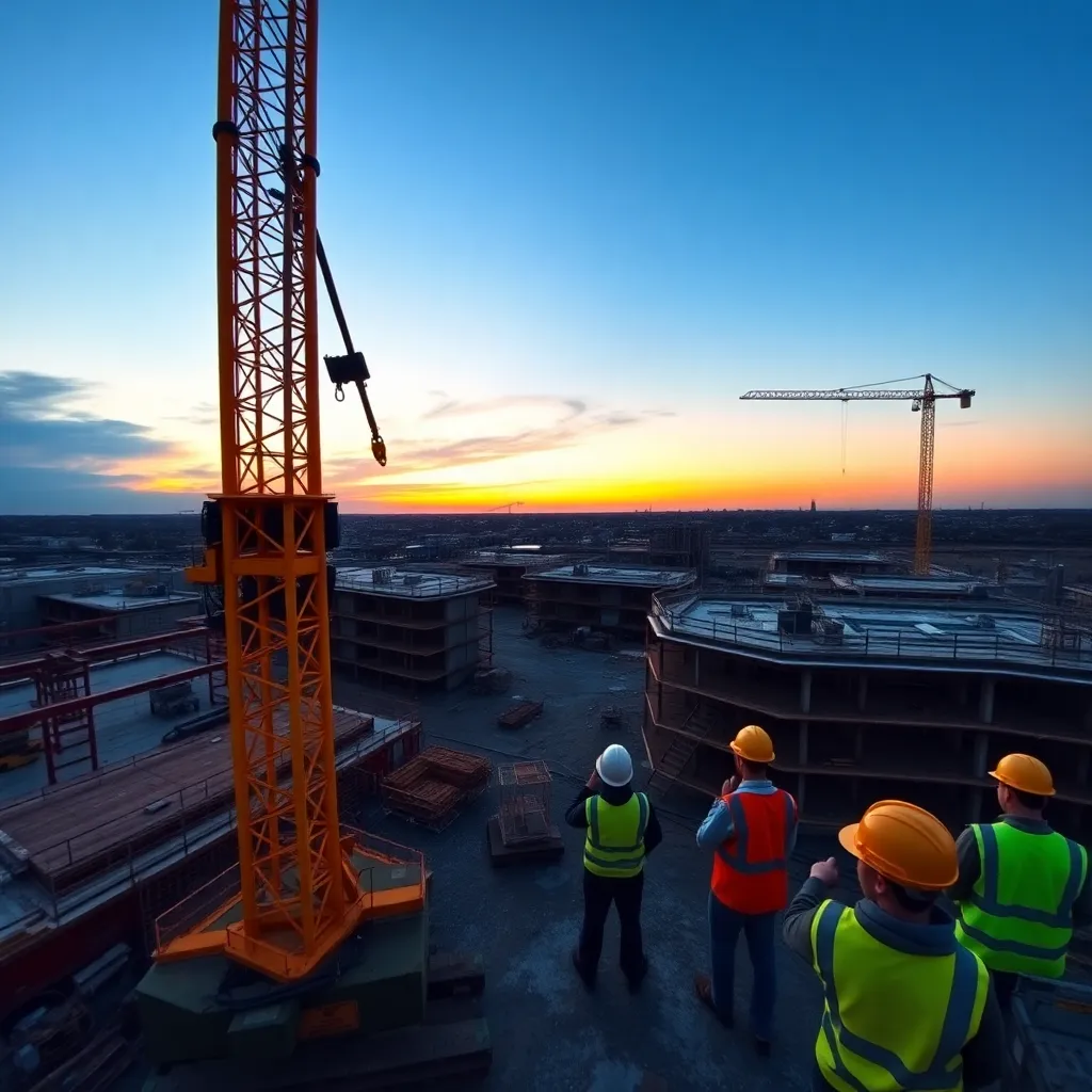 Estrutura urbana projetada pela Falco